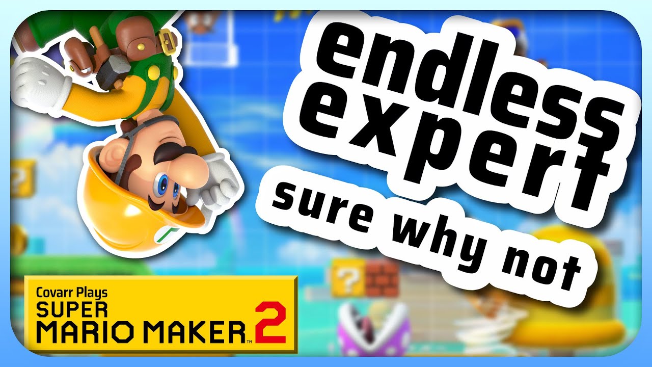 I still suck at Endless Expert || Super Mario Maker 2