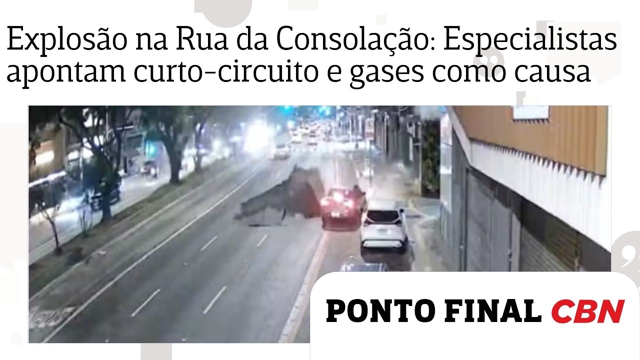 Explosão na Rua da Consolação: Especialistas apontam curto-circuito e liberação de gases como causa