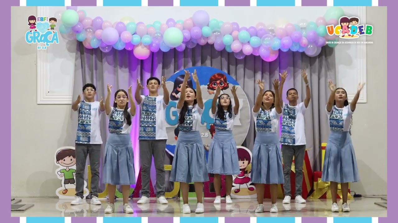 TREMENDA GRAÇA  -  COREOGRAFIA EBF 2025  UCADEB