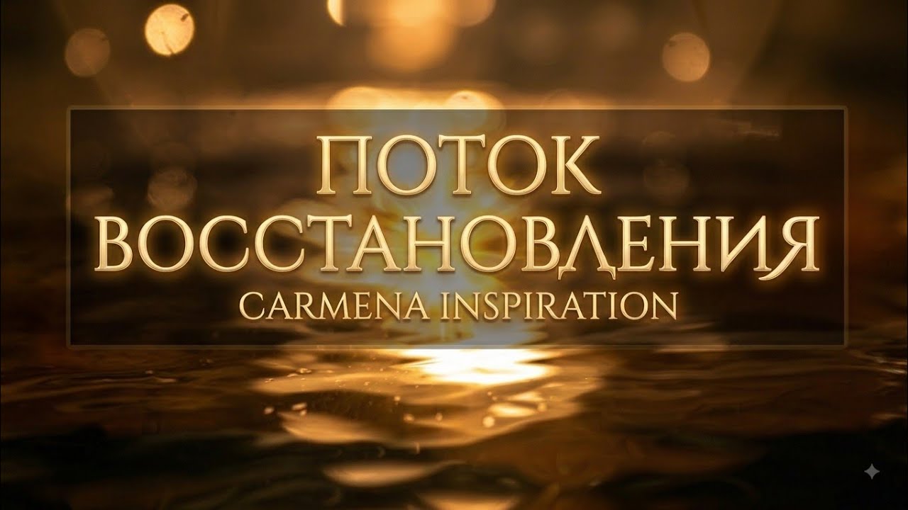 ПОТОК ВОССТАНОВЛЕНИЯ 285 Гц/МЕДИТАЦИЯ-АФФИРМАЦИЯ/ Звуковая терпия/Carmena