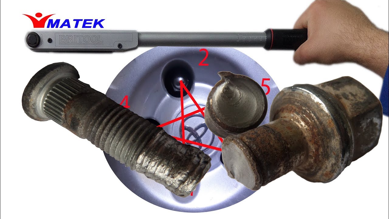 Bijon,Şifreli bijon ve Tork - Wheel nuts and bolts ,Locking Nuts & Torque