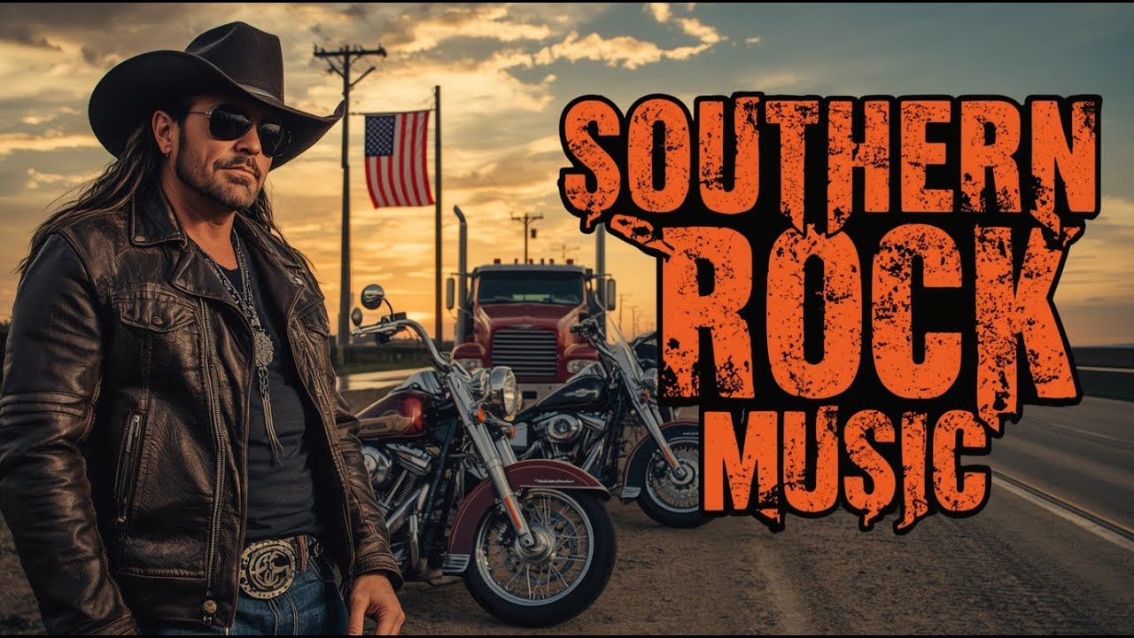 🎸 Southern Rock Music Playlist – Best Country Rock & Blues Anthems 2025 🎸🔥