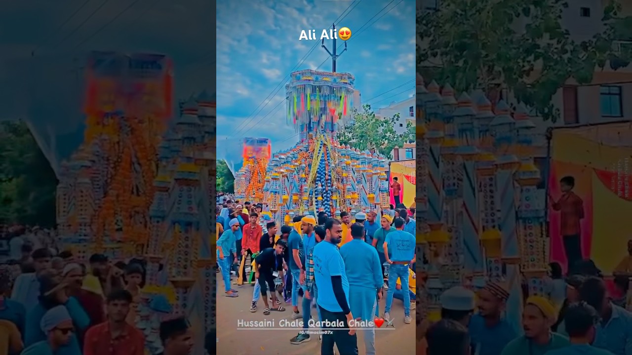 Gwalior Muharram❤️|#gwaliormuharram #muharramvibes #music #hussainfans #islamicpilgrimage #live