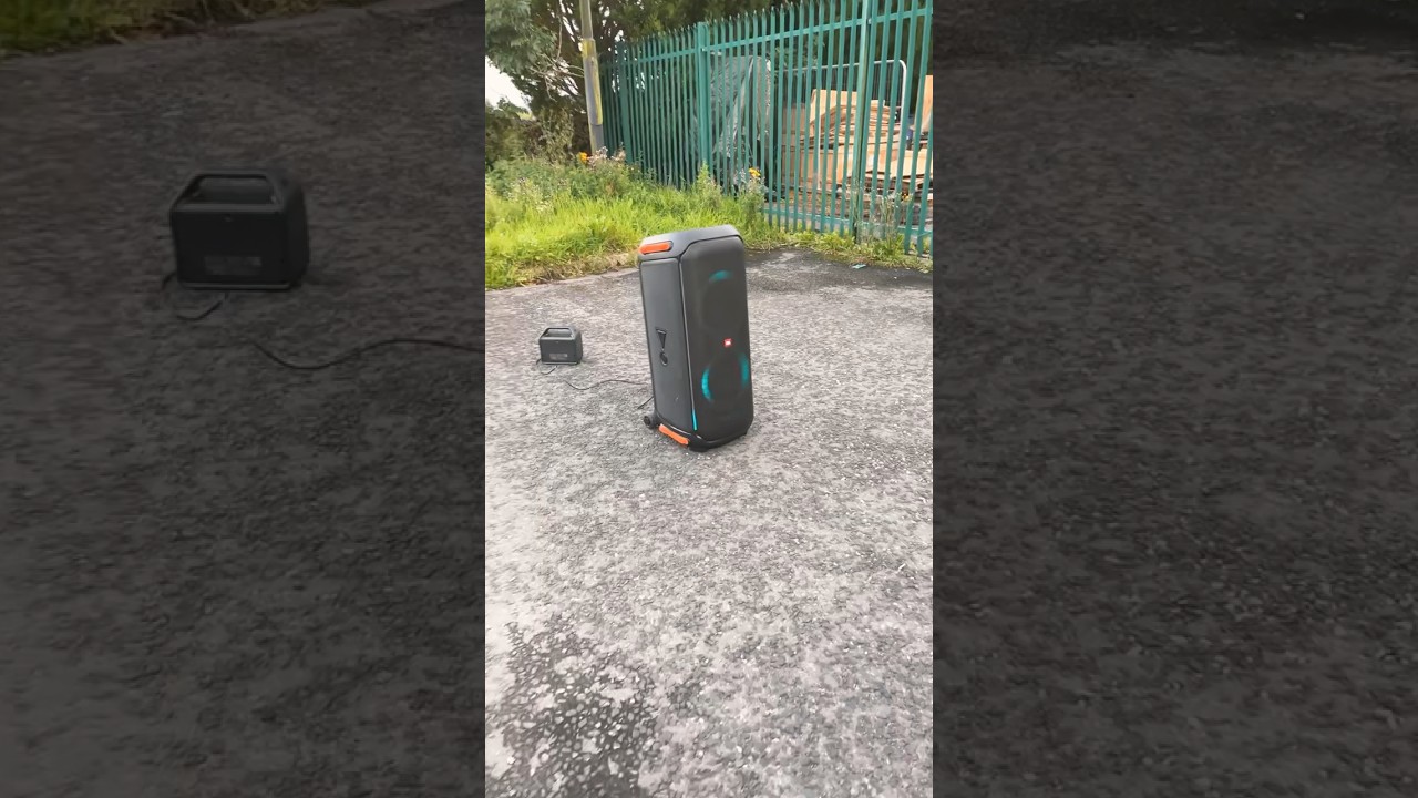 JBL PartyBox 710 Full Volume Outdoors🗿[Mi Gente]&bull;#jbl #bass