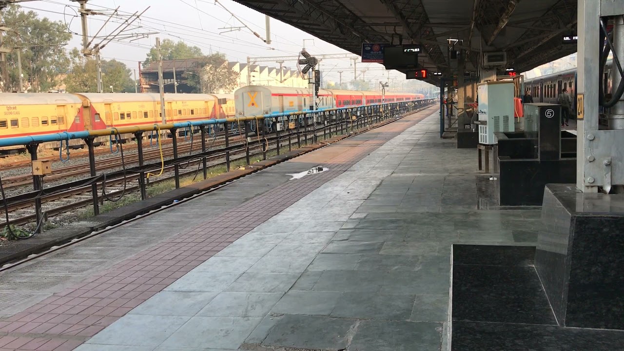 indore railway station announcement