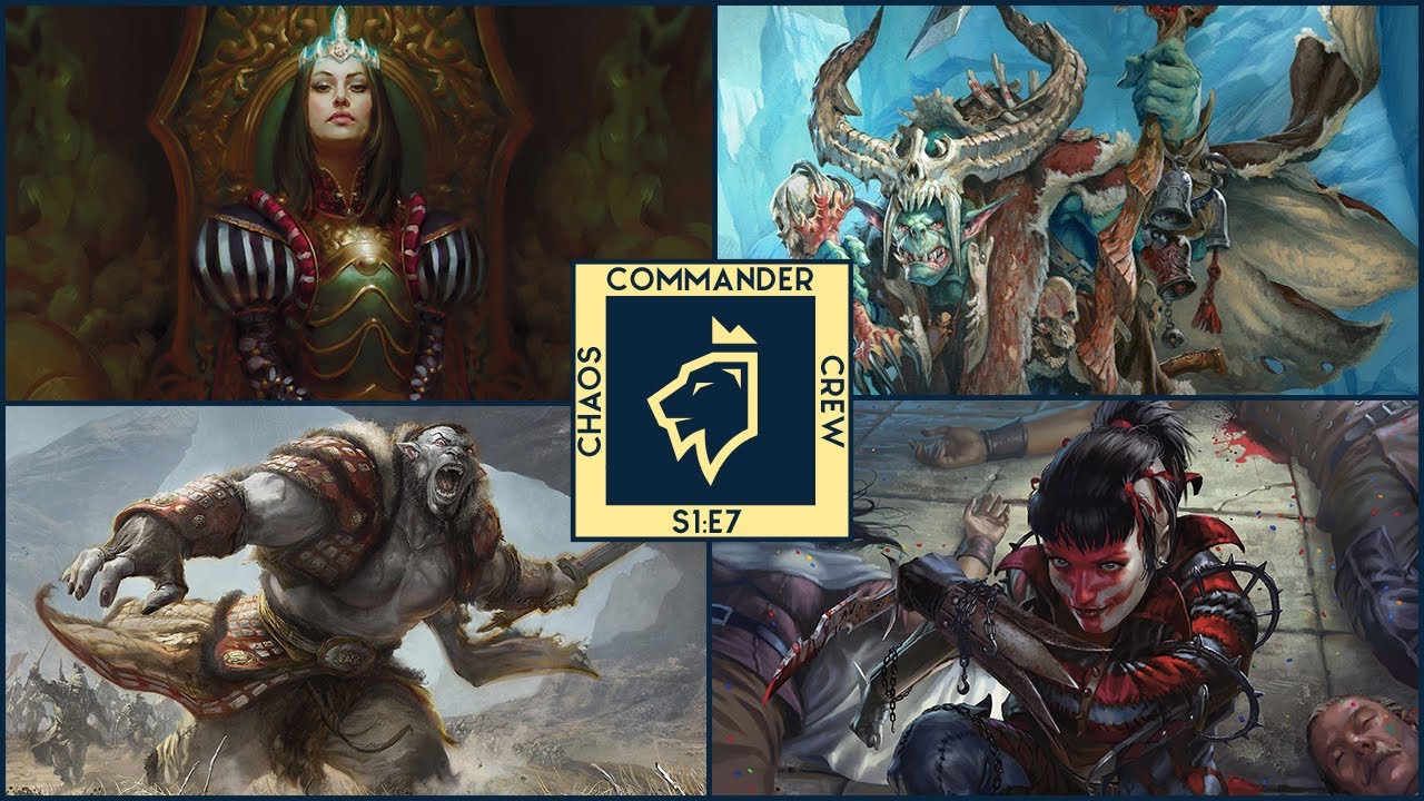 Chaos Commander Crew | S1: E7 | Marchesa, Zurgo, Massacre Girl, Sek'Kuar | MTG Sealed EDH Gameplay