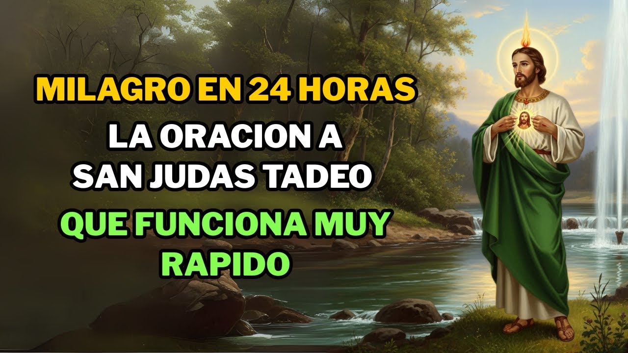 Milagro en 24 horas: la oración a San Judas que funciona muy rápido.