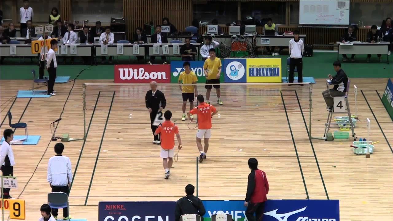 渡辺/三橋(富岡・福島県) vs 小川/森岡(埼玉栄・埼玉県) 全国高校選抜2015