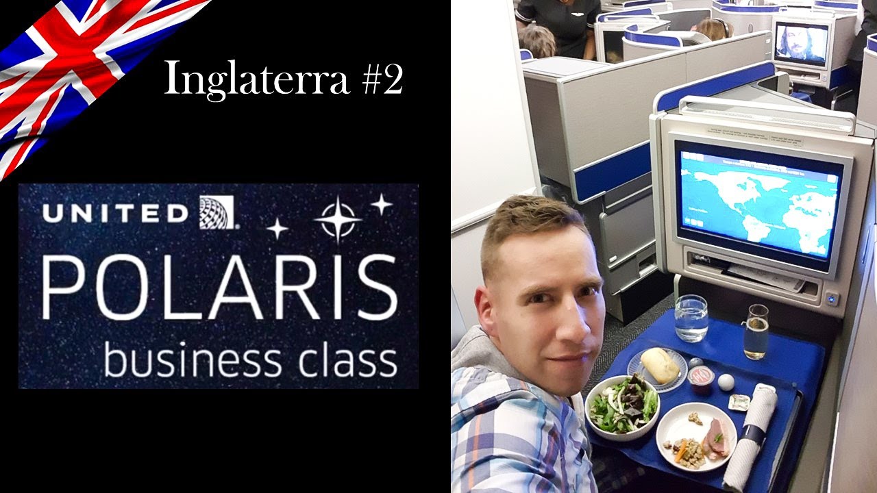 Experiencia en United Polaris BUSINESS CLASS (EWR - LHR) -  Inglaterra #2 Aldo Viaja