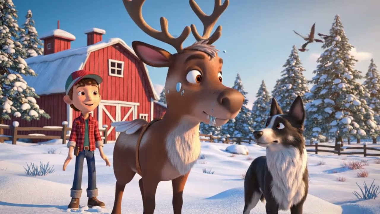 Jake & Max: The Little Reindeer | Christmas Adventure for Kids | Full Episode