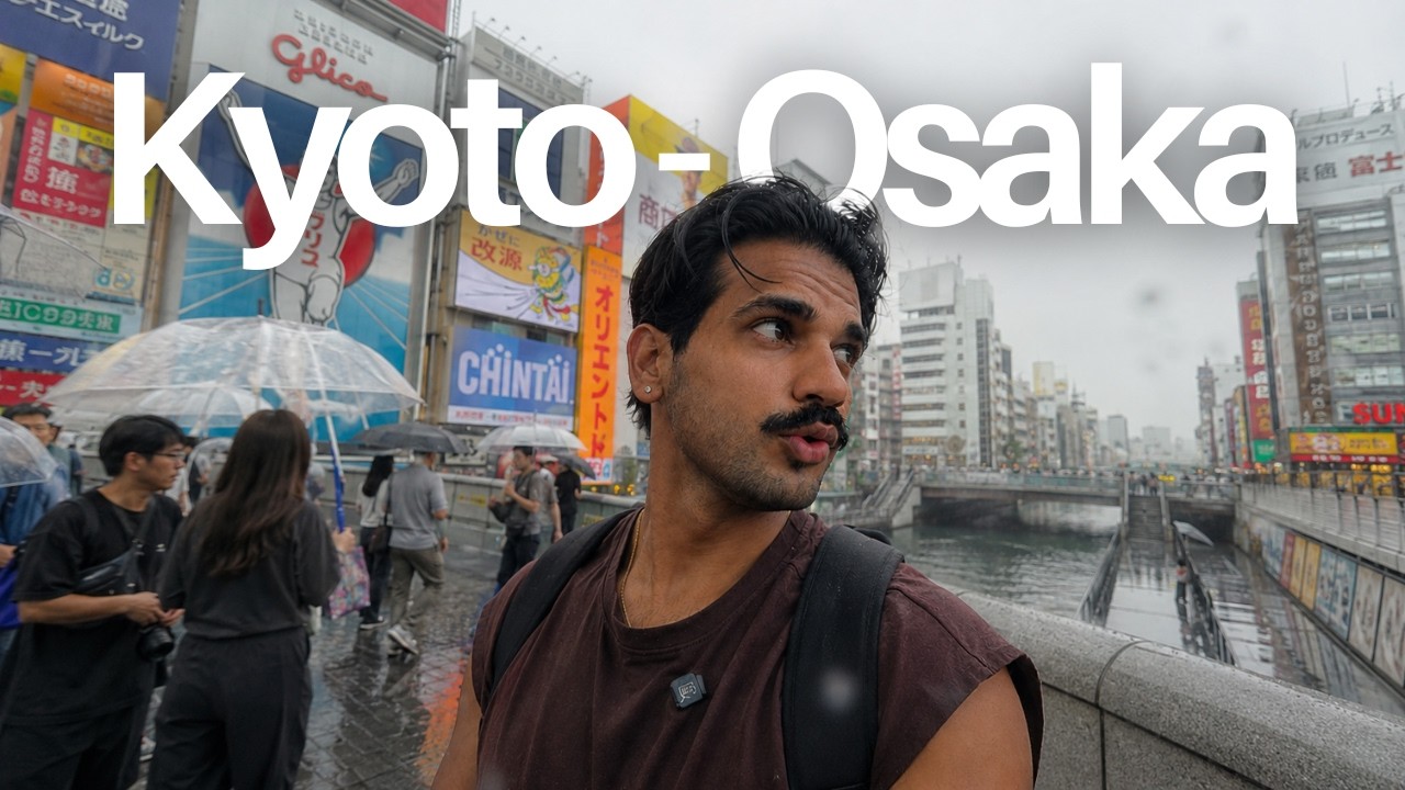 Arriving in Japan&rsquo;s Food Capital, Osaka 🇯🇵