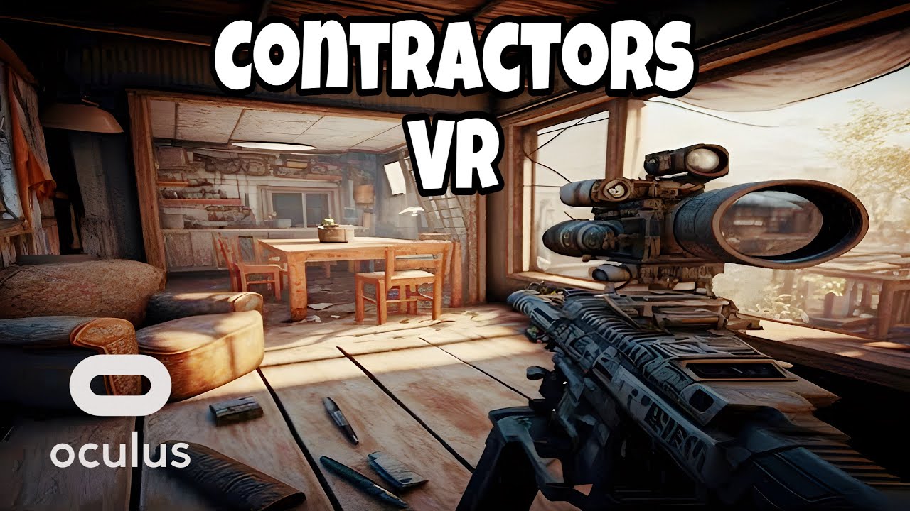 Contractors VR Multiplayer MK18 Gameplay 4K | Oculus Quest 2