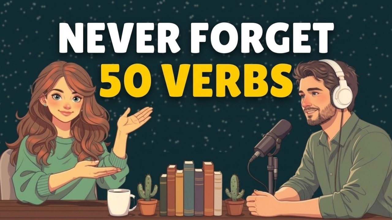 The 15 Minute Secret to Memorizing 50 Advanced English Verbs Forever