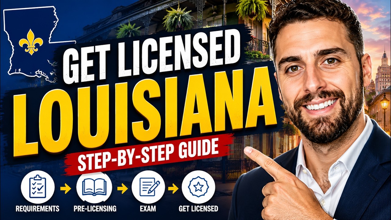 How To Become a Real Estate Agent in Louisiana