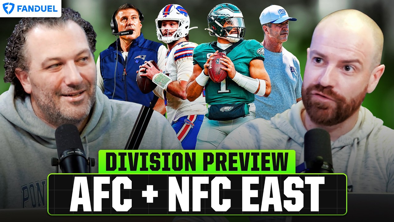 AFC + NFC East 2026 NFL Season Preview & Predictions