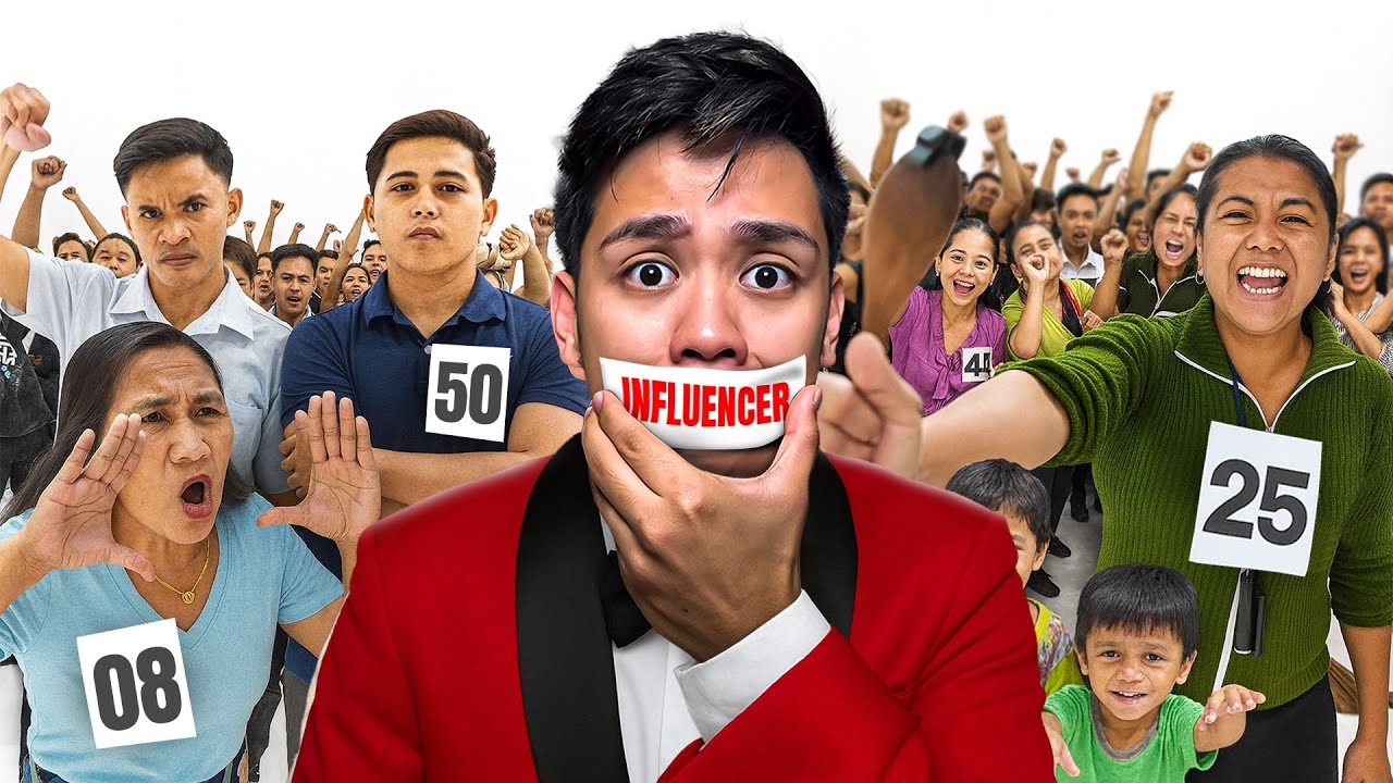 1 INFLUENCER vs 50 HATERS 