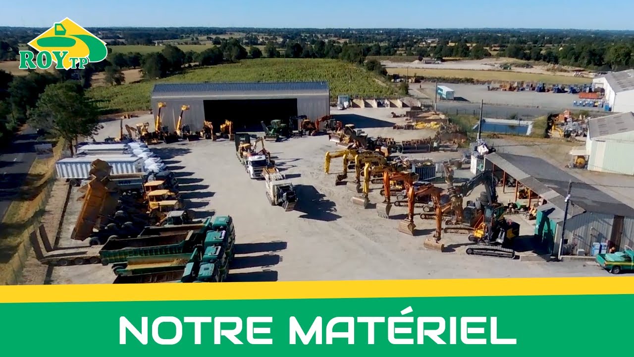 SARL ROY TP - Notre matériel !
