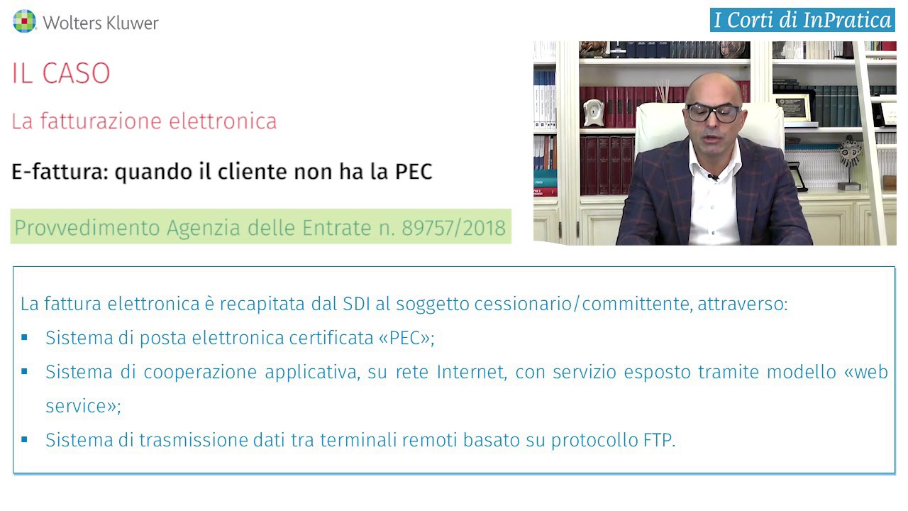 La fatturazione elettronica - Il caso