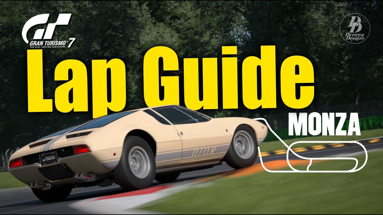 Как получить золото в GT7: Time Trial &mdash; Monza, De Tomaso Mangusta