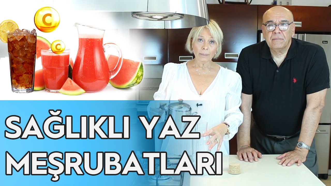 DOKTOR MUTFAKTA - KARPUZLU SU ve SOĞUK ÇAY TARİFİ / 5 Dakikada Sağlık