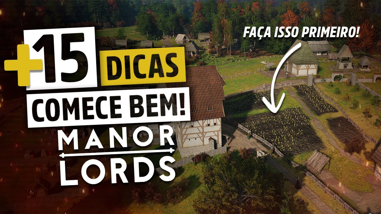 +15 DICAS que você PRECISA SABER ao jogar MANOR LORDS! | GUIA COMPLETO
