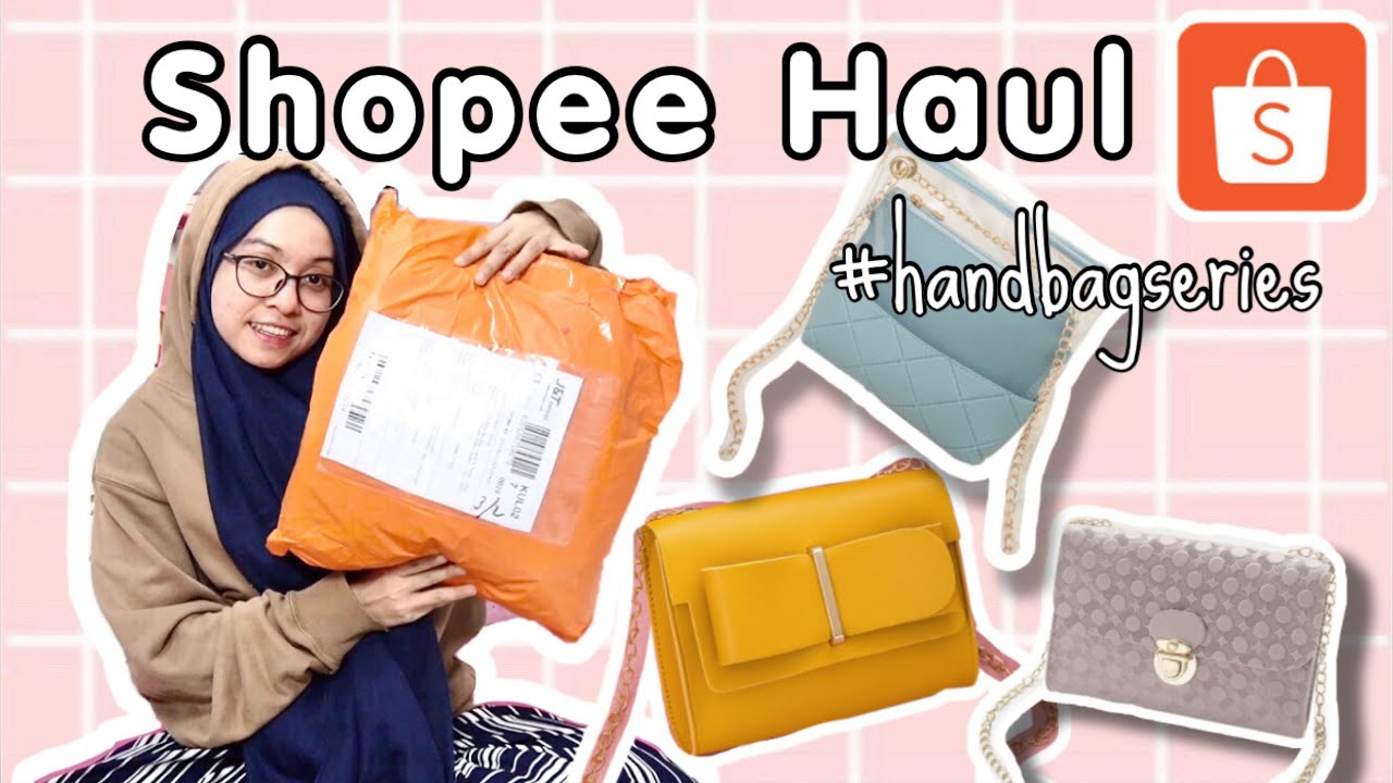 Shopee Haul | OOTD Accessories #handbagseries | Barang Mana Tak Patut Beli