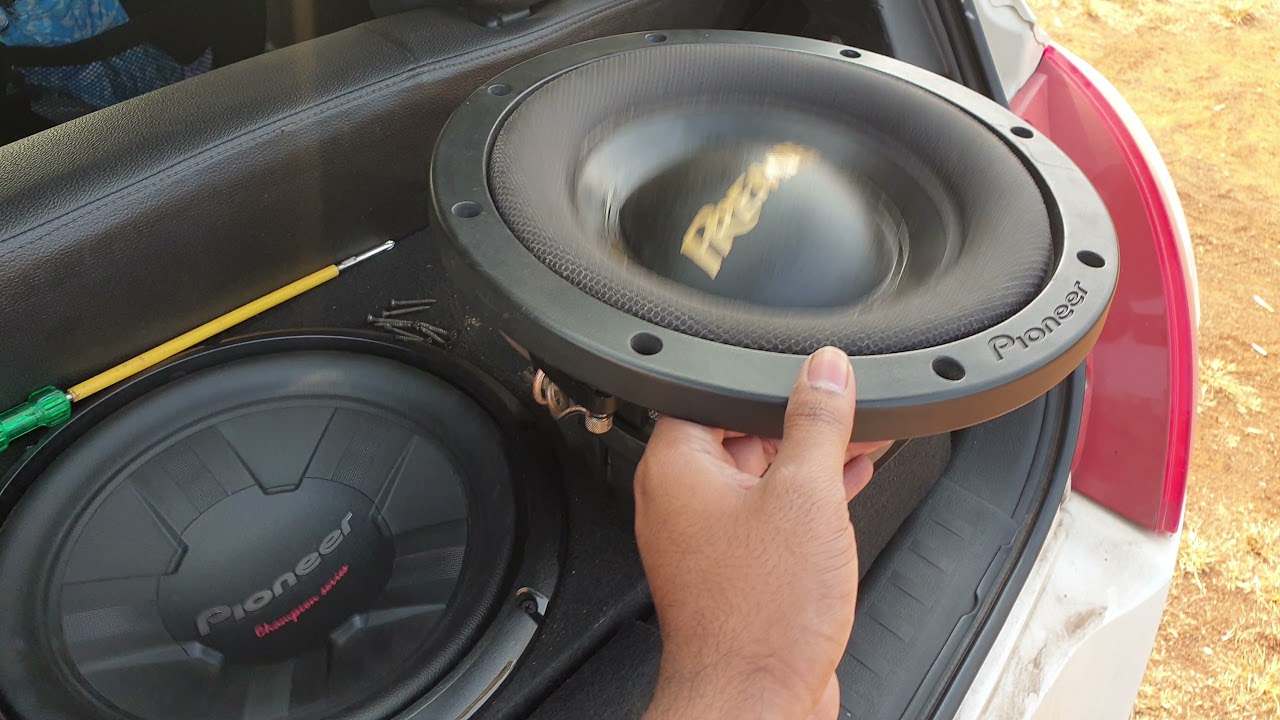 Pioneer 2000 SPL Subwoofer Installing in my Swift @BEEGROOmusicseries @RedREntertainment