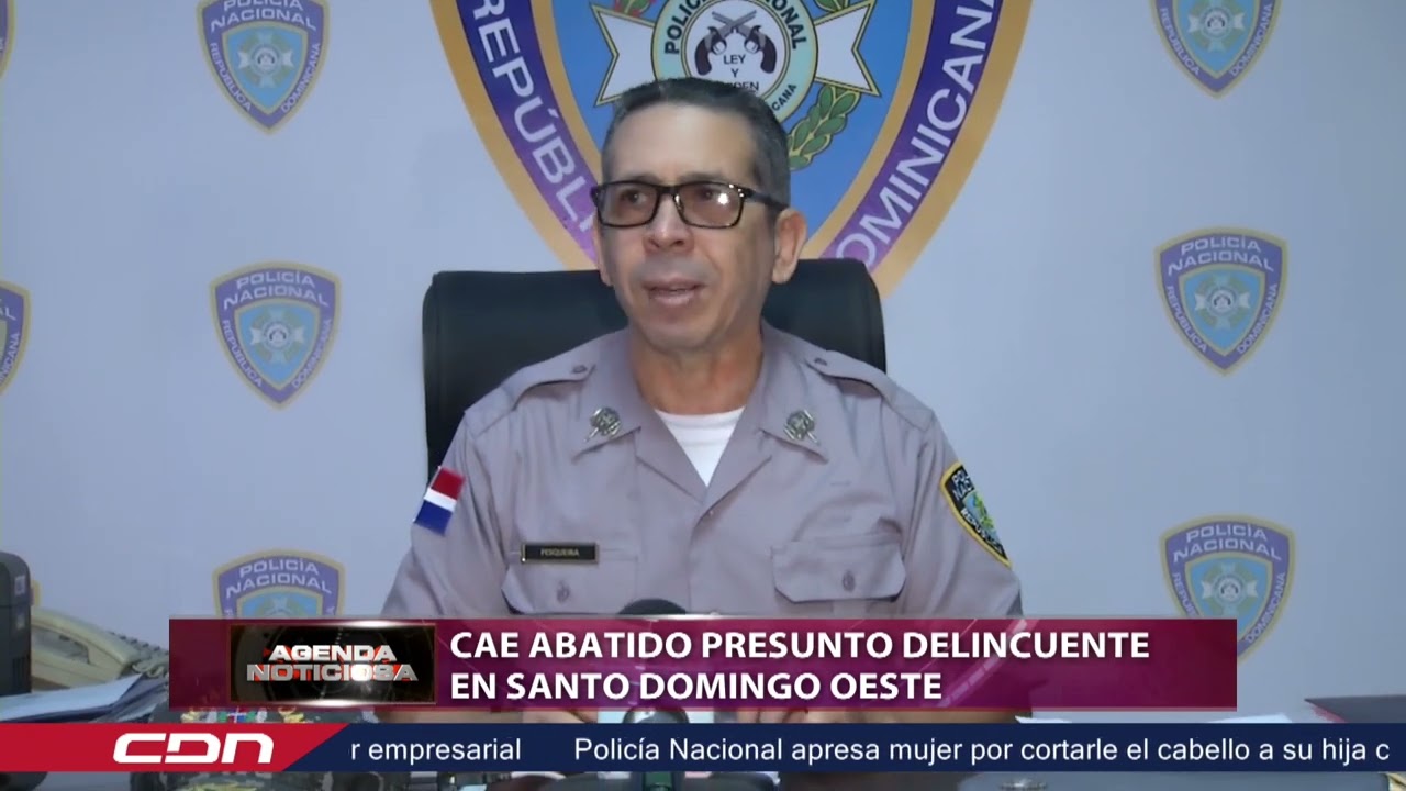 Cae abatido presunto delincuente en Santo Domingo Este