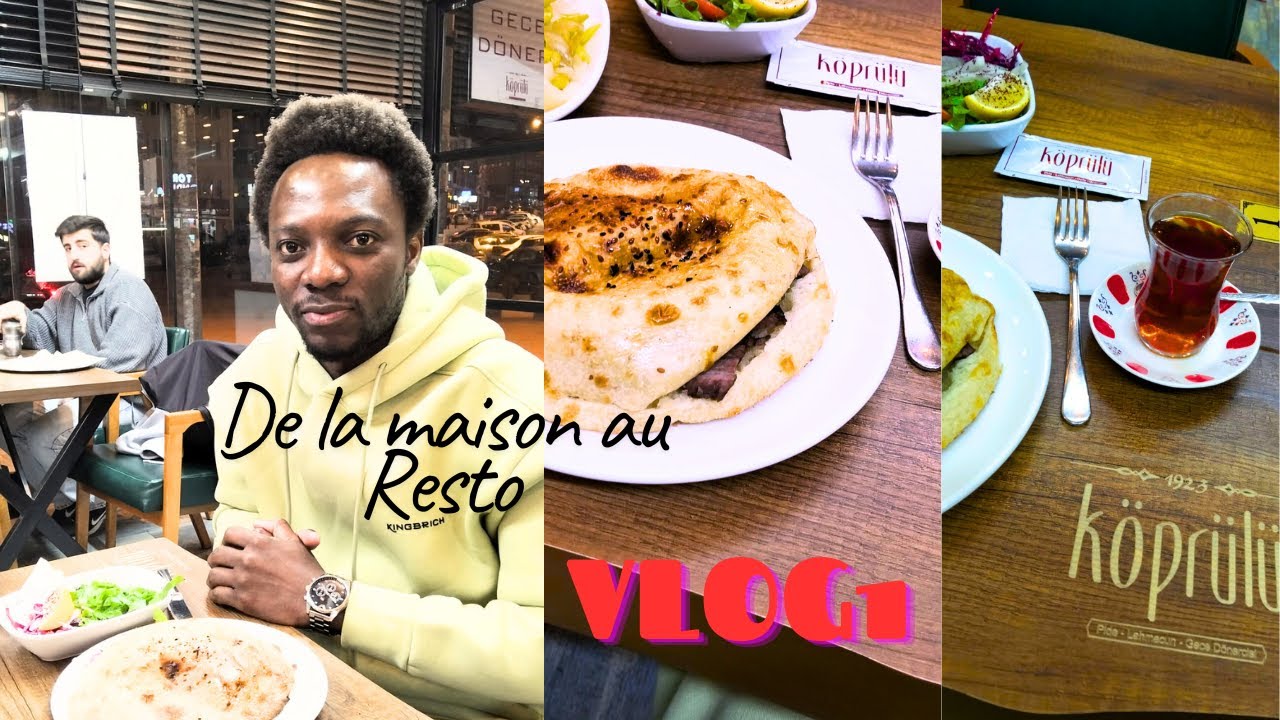 VLOG 1:  RESTO, PARTIR MANGER… SANS ARGENT ! 😅 | HISTOIRE VRAIE #turkey #vlog #life #streetfood