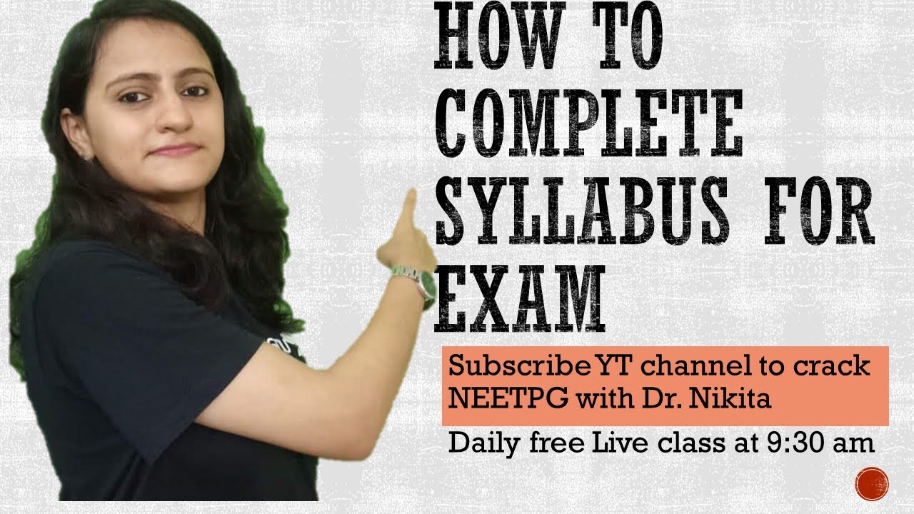How to complete difficult / weak subjects for exam ? Study tips by Dr. Nikita Nanwani  #NEET