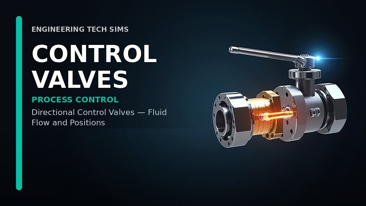 Directional Control Valves - Fluid Flow and Positions