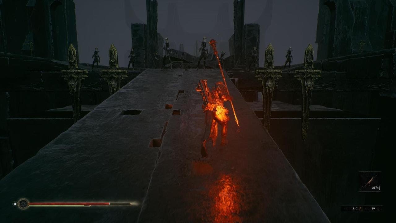 Path Back Through Seat of Infinity After Crucix Boss Fight, Mortal Shell