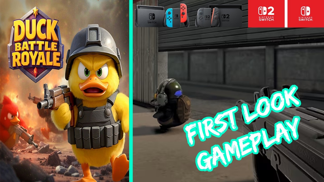 Duck Battle Royale &ndash; Nintendo Switch / Switch 2 Gameplay