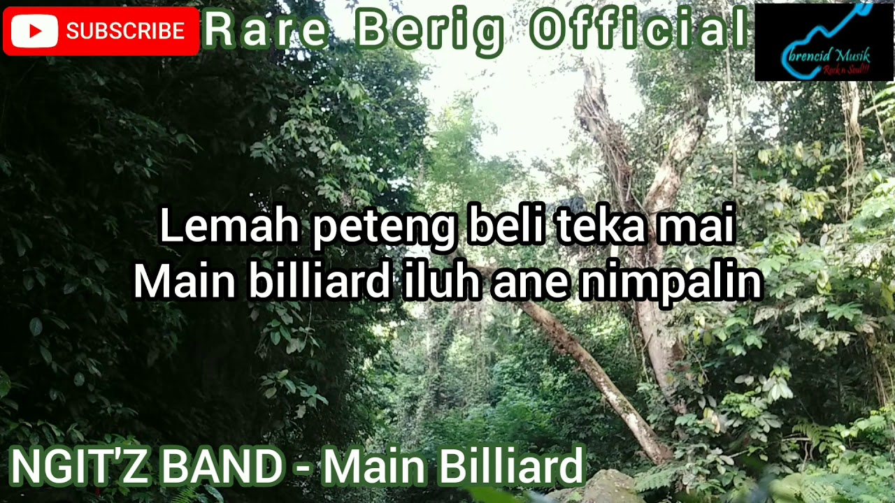NGIT'Z BAND - MAIN BILLIARD (LIRIK VIDEO)