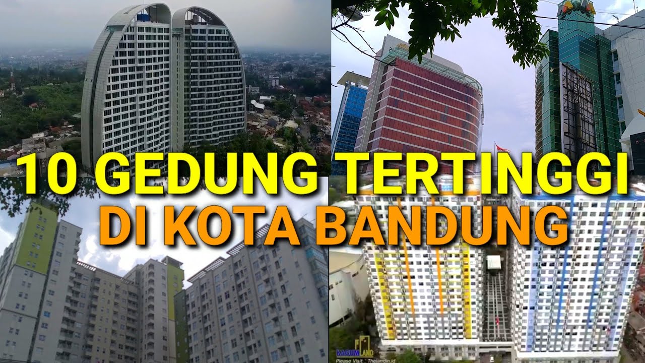 DAFTAR GEDUNG TERTINGGI DI KOTA BANDUNG berapa lantai ?