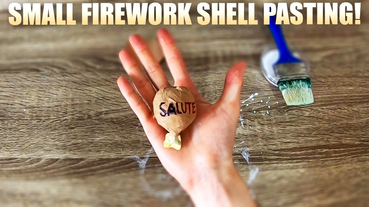 Pasting Small Firework Shells!