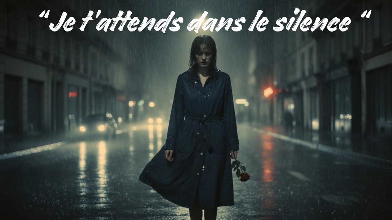 « Je t’attends dans le silence » — Chanson Française Triste | Ballade Mélancolique