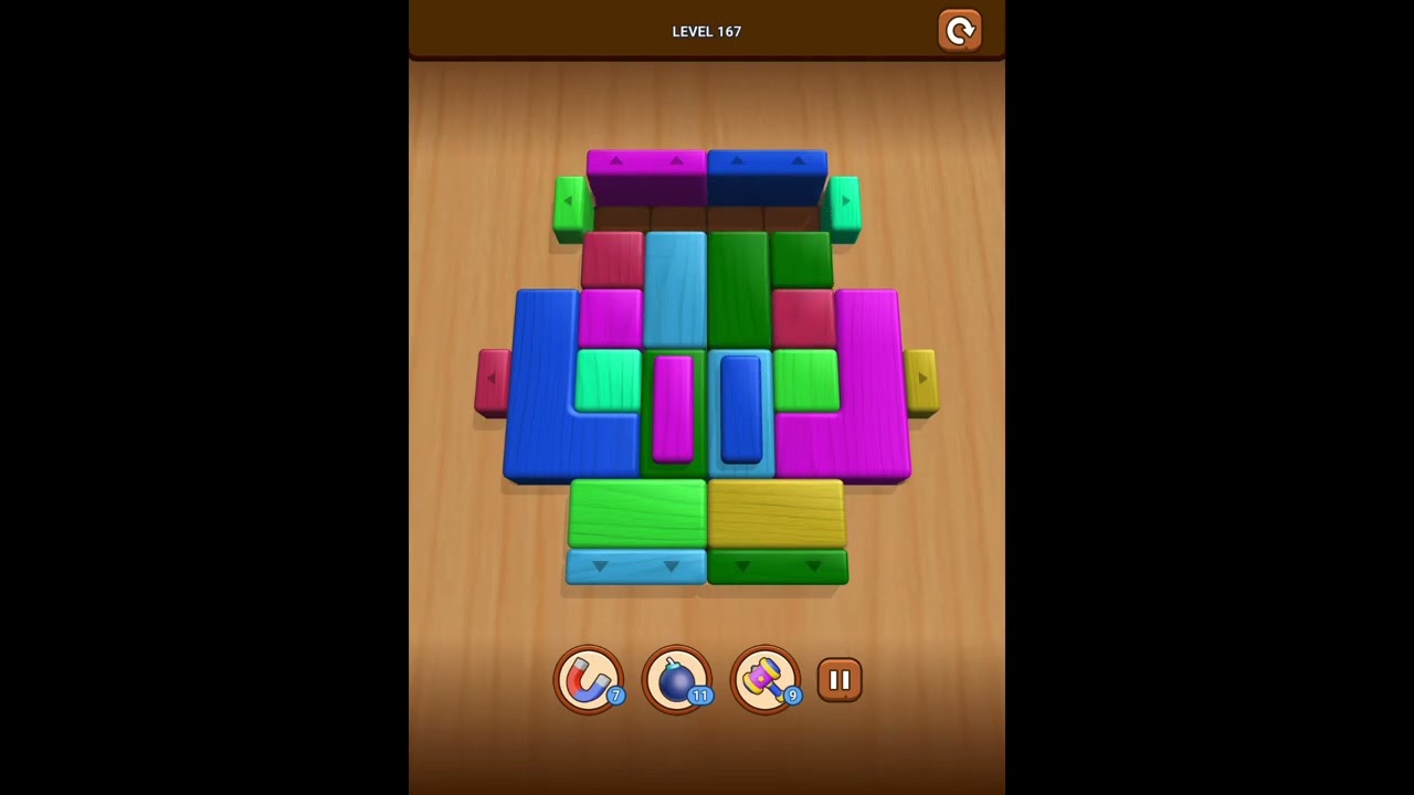 Brick Escape: Block Puzzle Levels 161-162-163-164-165-166-167-168-169-170