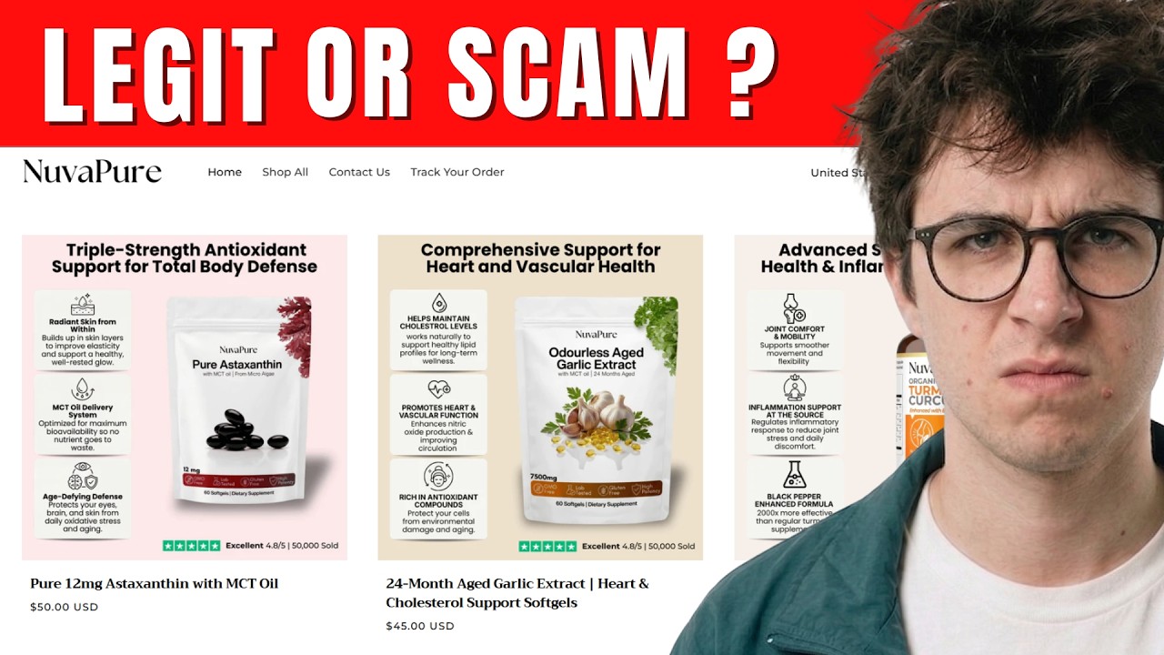 NuvaPure Review - Legit Supplement Site or Scam?
