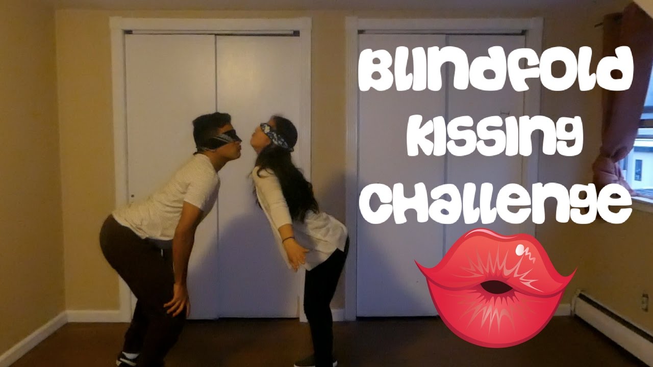 BLINDFOLD KISSING CHALLENGE | INSPIRED BY KRISTIN AND MARCUS JOHNS