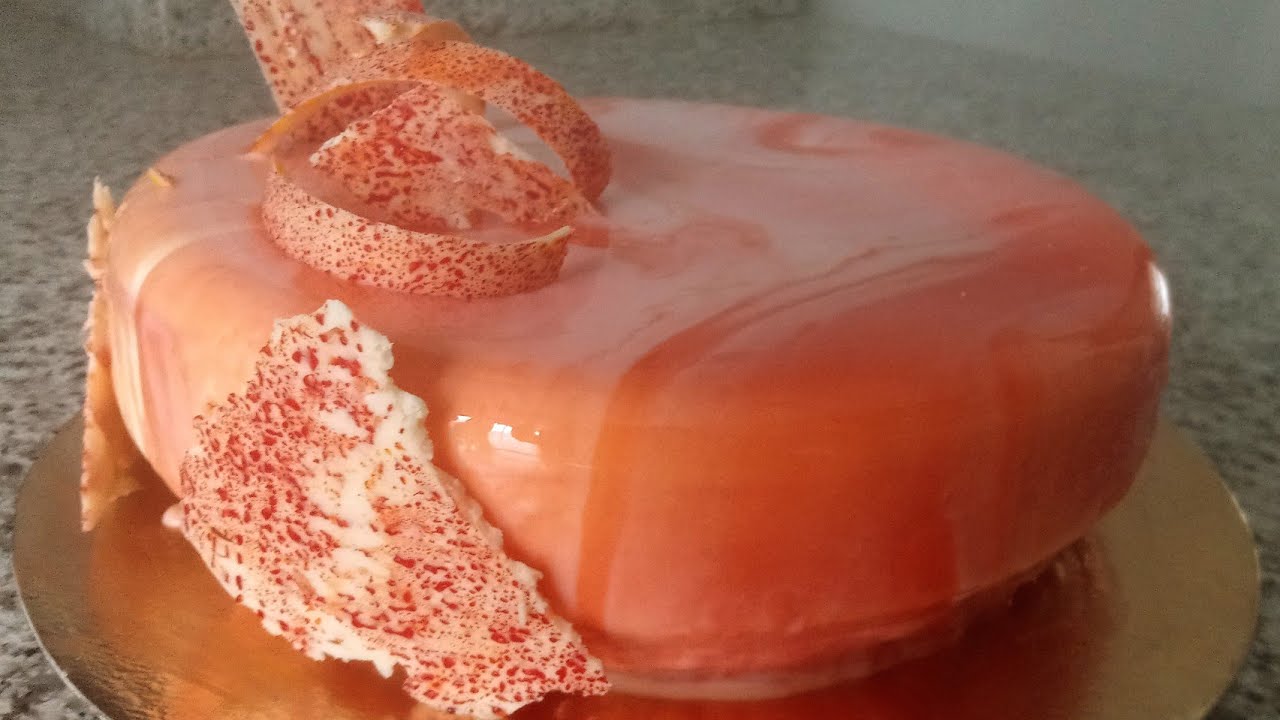 Namelaka e Papaya Cake Modern