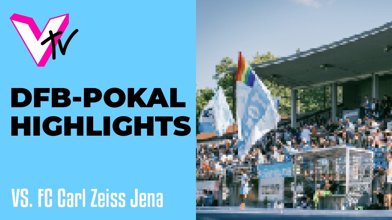 Die Streamhighlights - Das historische DFB-Pokal-Achtelfinale im Stadion Lichterfelde 💙