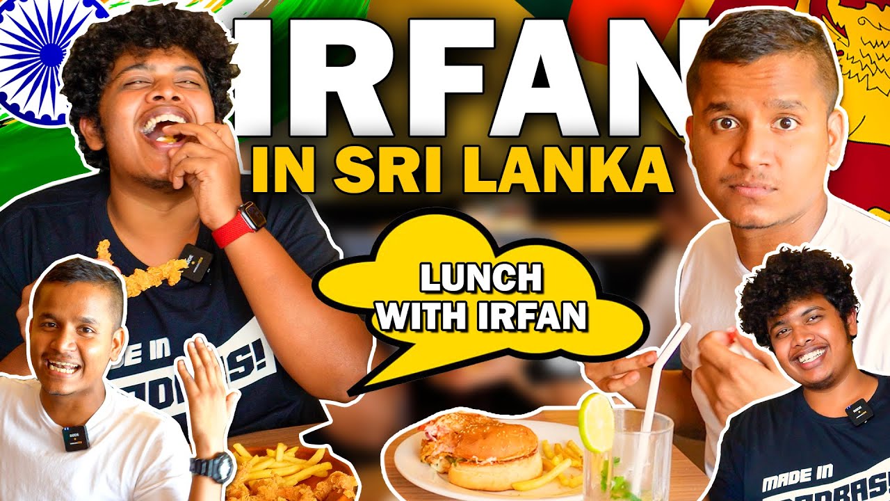 Lunch with @irfansview1 🇮🇳In Sri Lanka 🇱🇰