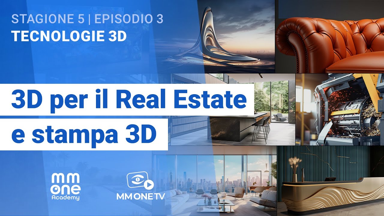 3D per il Real Estate e stampa 3D