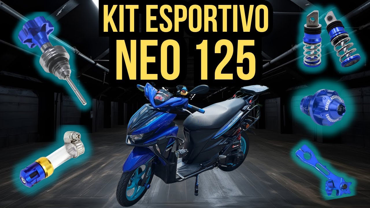 NEO 125 Ficou Insana com Esse Kit Esportivo🔥!