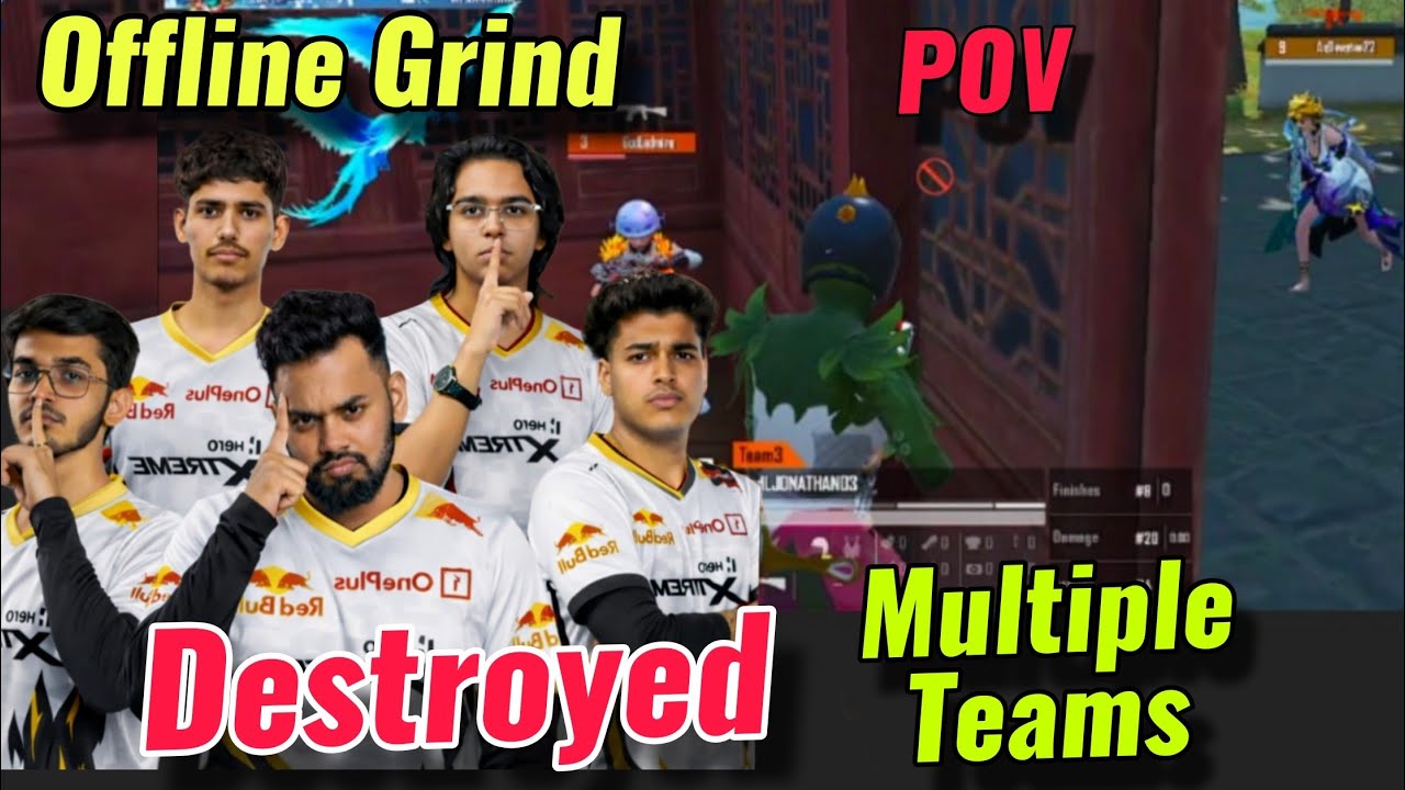 Godl Wipes Multiple Teams In Dropclash 😳|Jonathan Vs Shiraj (POV) 😮|  Godl Offline Grind 🔥| 