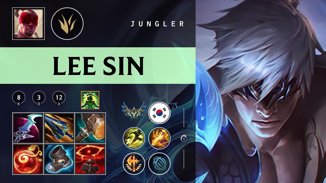 Lee Sin Jungle vs Talon - KR Challenger Patch 26.04