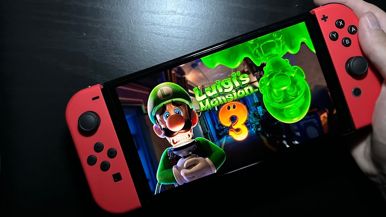 Luigi's Mansion 3 en Nintendo Switch OLED Gameplay