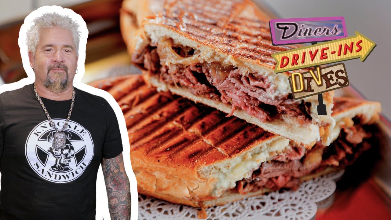 Guy Fieri Returns to Outrageous Sandwich Shop in Boston | Diners, Drive-Ins & Dives | Food Network