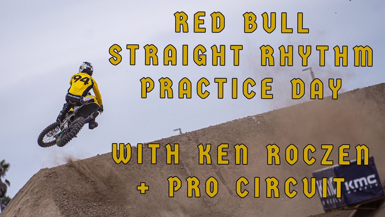 Ken Roczen Red Bull Straight Rhythm Practice Pro Circuit YZ250